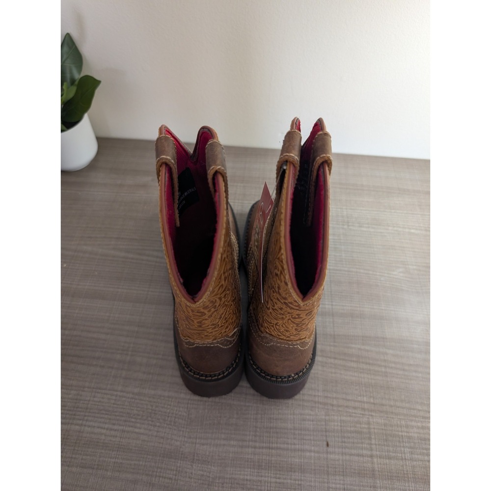 Justin Women's Starlina Western Boot Broad Square Toe - GY9530 6.5 B US - Picture 4 of 11